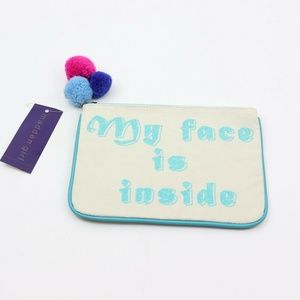 Madden Girl Canvas Pouch Cosmetics Bag Organizer